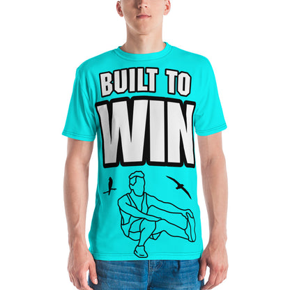 T-shirt pour hommes Construire pour gagner