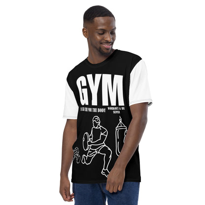 T-shirt pour hommes Gym Is Like Chi For The Body