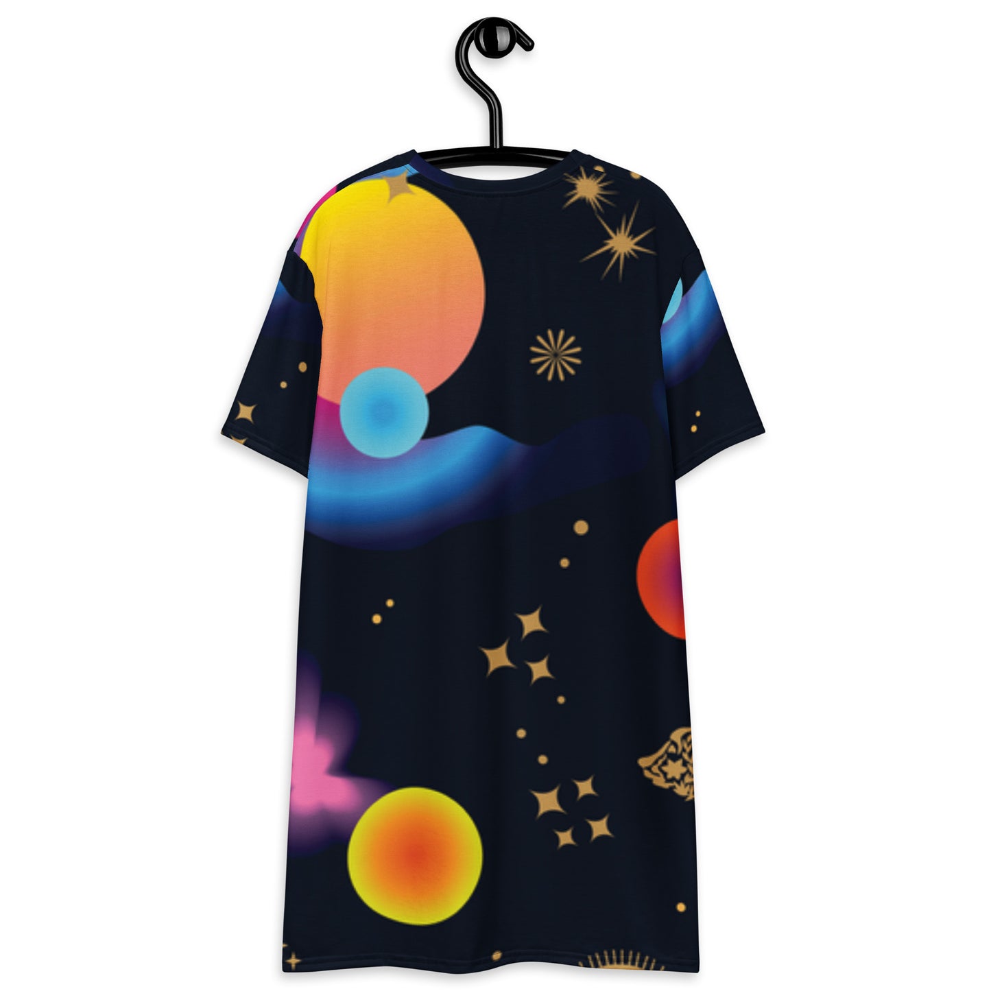 Wonderful All Over-print T-shirt dress