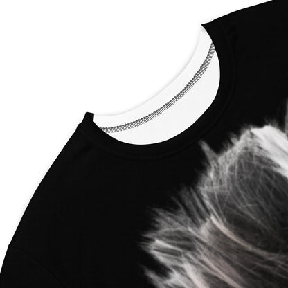 Crazy Hair Is My Thing Dog T-shirt dress