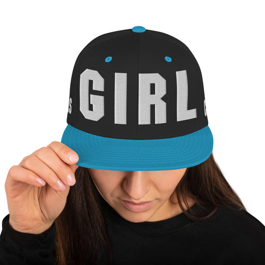 3D Puff Embroidered This Girl Can Snapback Hat