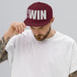 3D Puff Embroidered Built To Win Snapback Hat