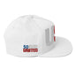 Casquette plate solide brodée 3D Puff colorée USA 50 États-Unis 50 États