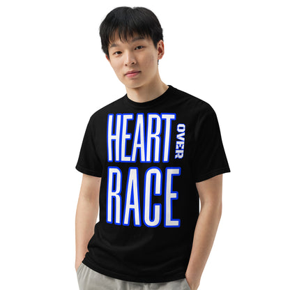 Heart Over Race Unisex garment-dyed heavyweight t-shirt