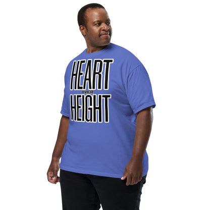 Heart Over Height Unisex garment-dyed heavyweight t-shirt