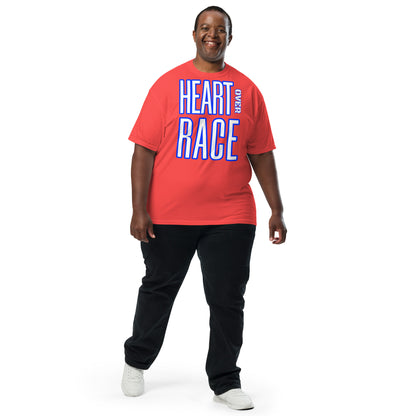 Heart Over Race Unisex garment-dyed heavyweight t-shirt