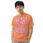 Heart Over Weight Unisex garment-dyed heavyweight t-shirt