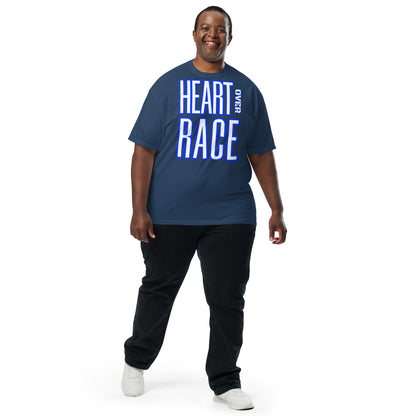 Heart Over Race Unisex garment-dyed heavyweight t-shirt