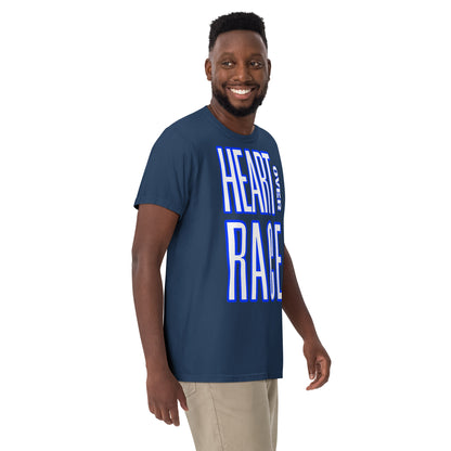 Heart Over Race Unisex garment-dyed heavyweight t-shirt