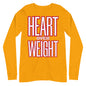 Heart Over Weight Unisex Long Sleeve Tee